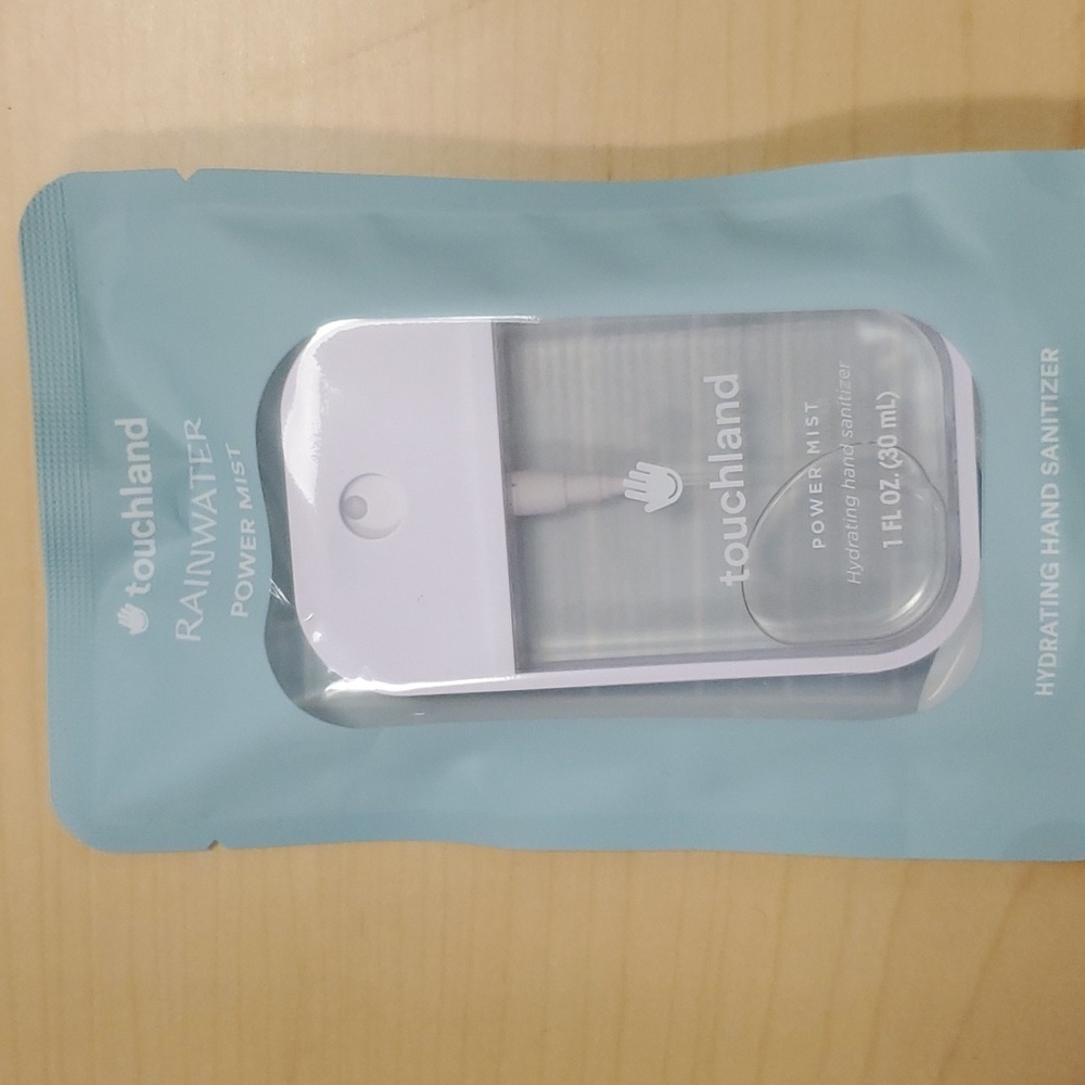 Touchland hydrating hand sanitizer with pouch